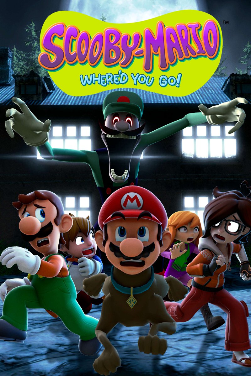 PUZZLEVISION PRESENTS 📺... SCOOBY MARIO ~ Set to premiere April 6th ~ Investigate and solve paranormal mysteries with the whole hang in the M̴͑̏͊̈́͘̚y̵̆̿̆̅͒͗̔̽͠ṣ̴̼̌̒̂͐̇͘ṱ̴̪̓̌̾͗͑̆͊̿̚͝e̶͗͑́͛̆͊͝ÿ̶͈̦́̎̅̈́ ̶̋̚͝M̵̡̝͎͑̋͘͘̚à̴͇̗̥̱̬͔͑̄̋̎̅͘͝ć̵̂h̵̯͚̹̼͇̍i̷̠̮̭̍͌̆͑̂͝n̸̈͌̎̆̑e̶̠͍̲̯̾̽́̅́͆̃͘