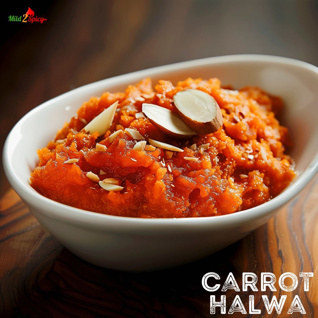 mild2spicy's tweet photo. ✨ Dive into the rich flavors of our traditional Indian dessert, Carrot Halwa!  Made with just 5 simple ingredients - carrot, milk, sugar, butter, and cardamom - this sweet delicacy is a symphony of taste and tradition. 😋 Don't miss out on this aromatic indulgence! https://t.co/HKxH9UnSnj