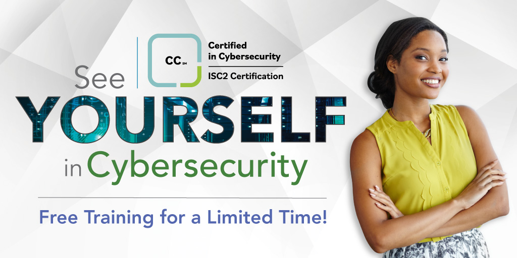 Hurry! Limited Time Offer! Certified in Cybersecurity Training + Exam Bundles starting at $0. Don't miss out on this opportunity. Get certified now: ow.ly/vuJJ50R3ukR #CertifiedInCybersecurity