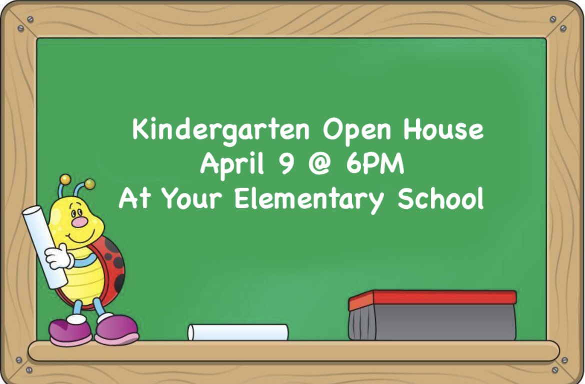 We are so excited to welcome our newest <a href="/SchultzPacers/">Schultz Elementary</a> on Tuesday evening at our Kindergarten Open House!
