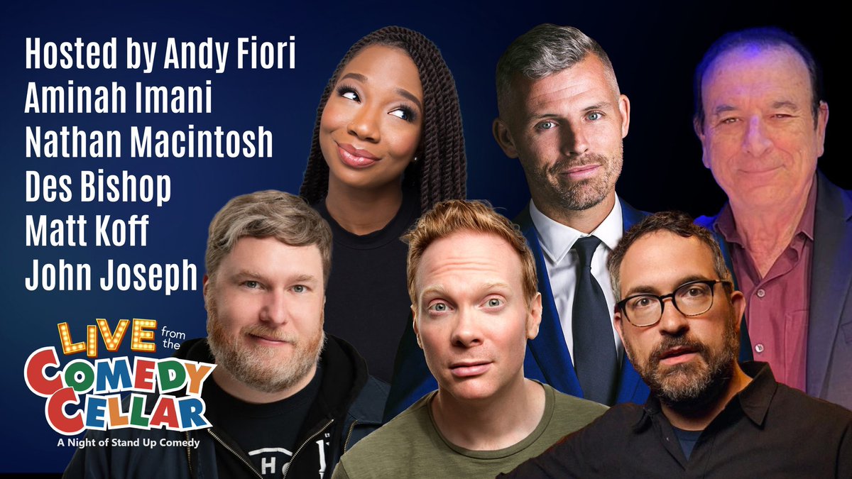Come sit front row at the iconic @ComedyCellarUSA without the risk of becoming the next viral standup clip by tuning into our live stream this Saturday at 7pm pt / 10pm et. Sign up at mintcomedy.com! Featuring: @AndyFiori @aminahimani @Nathanmacintosh @Desbishop…