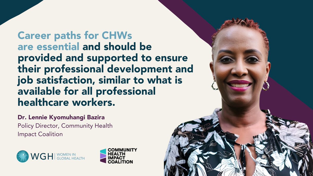 Career paths for #CHWs are essential. #proCHWs should be a norm and they should be supported with proper tools and training that address gender barriers, underlined @Bazira @join_chic in our #CSW68 event discussion: youtu.be/swKzLerADcM #WHWeek #SafeSupportedHealthWorkers
