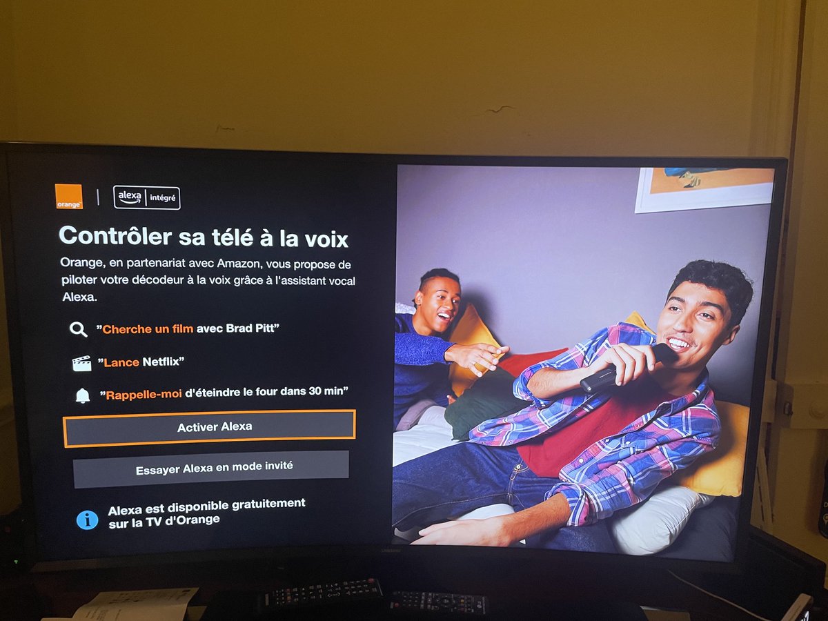 Agnes_LD's tweet photo. Dis @orange tu peux arrêter de nous obliger à souscrire alexa !!! Impossible de fermer la fenêtre c’est oui ou oui ! ⁦@dgccrf⁩ https://t.co/xlpz2Hvs7F