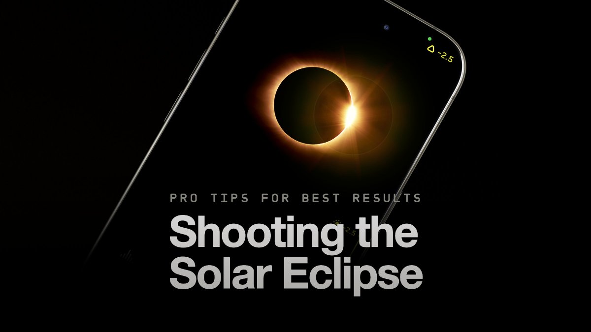 Shooting the total solar eclipse? Here's a thread with some tips on how to get a great shot — even with your iPhone.