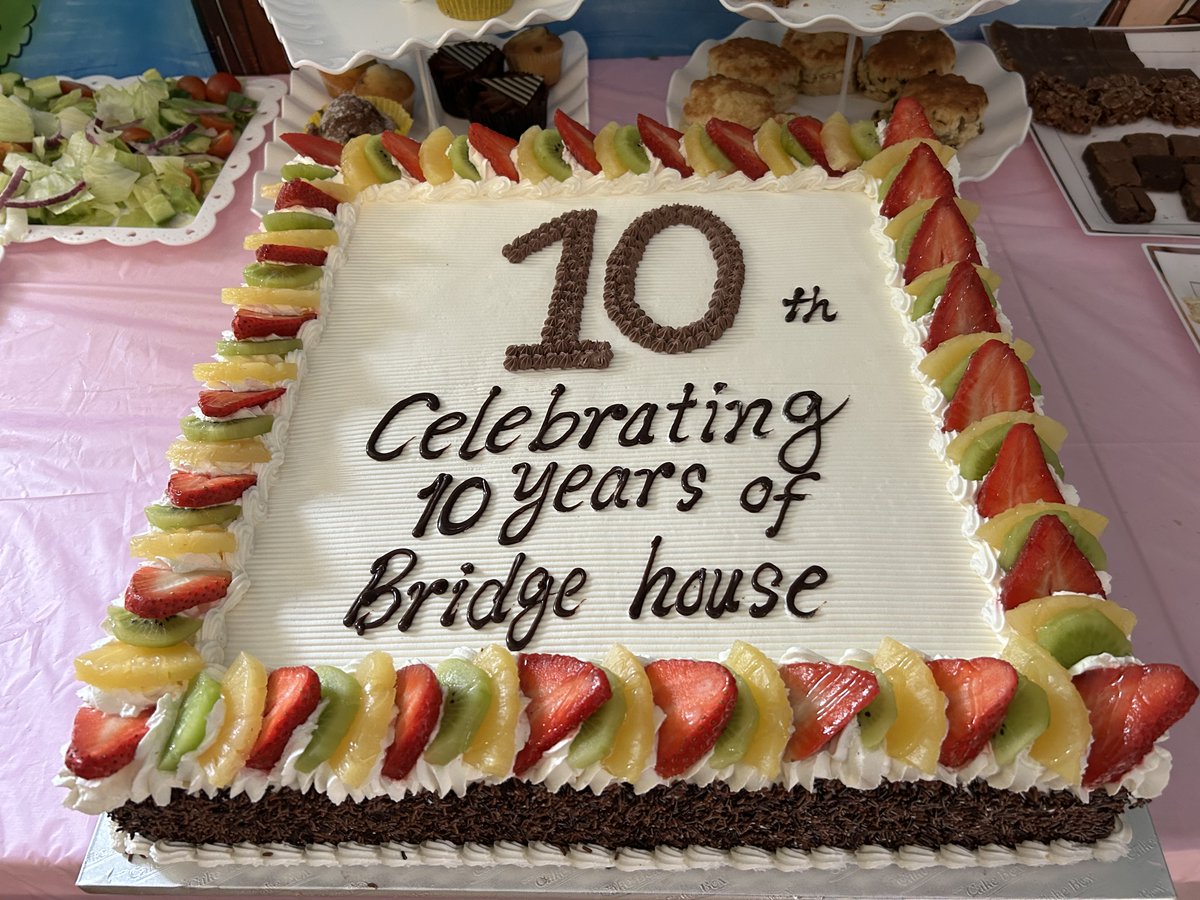 Our mother and baby project Bridge House in Bedfordshire celebrates 10 years of service today. Our thanks to @sarahowen_ for her support of this vitally important resource. Funding is desperately needed as Bridge House provides hope and a future for women and their children.