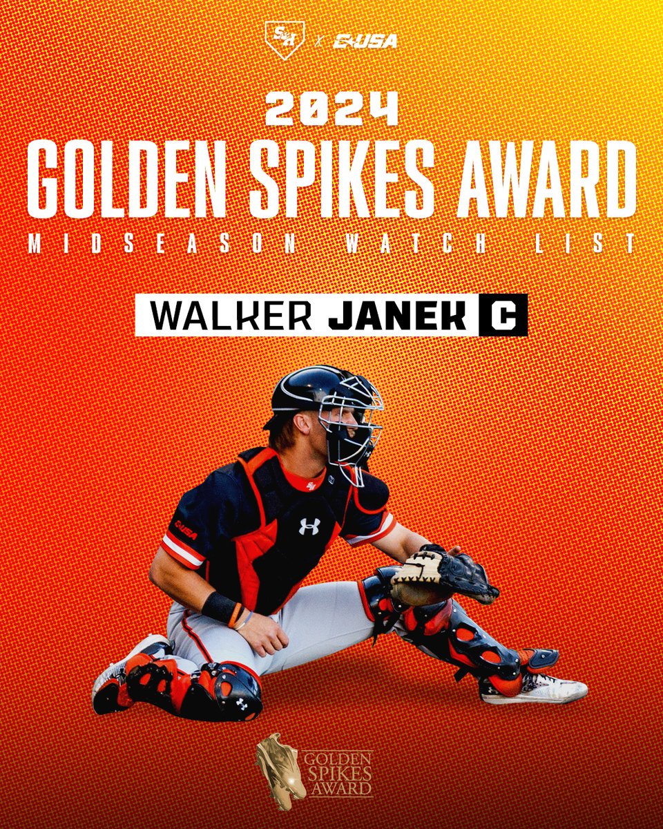 Janek named to @USAGoldenSpikes Midseason Watch List, per @USABaseball #EatEmUpKats #GoldenSpikes 🔗 bit.ly/3VFTS3u