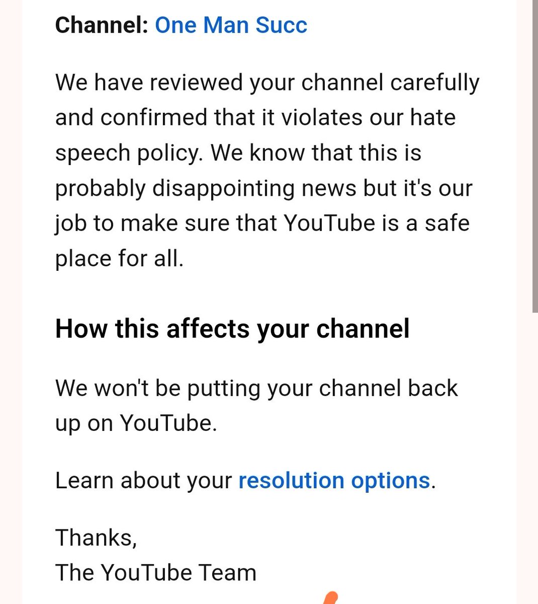 I am one man succ tweet media