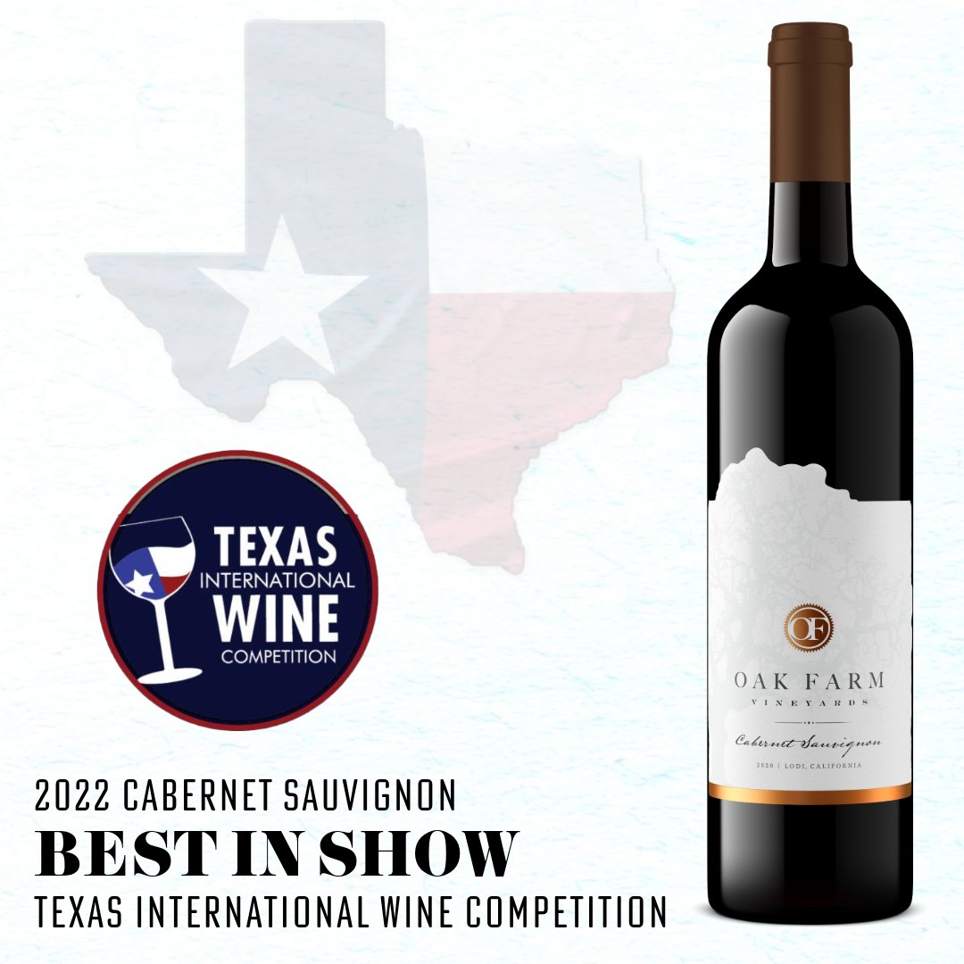 Incredibly excited and honored that we won BEST IN SHOW for our 2022 Cabernet Sauvignon at the @txiwc!