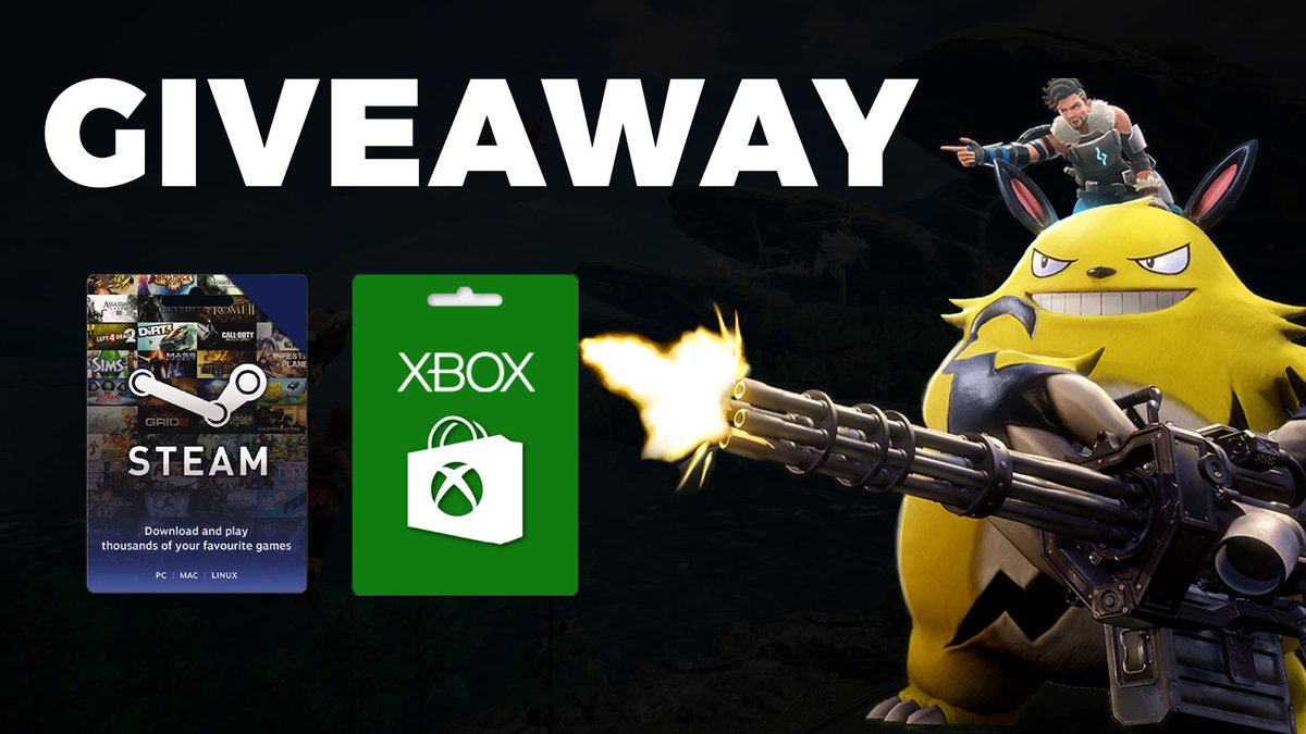 PalworldUpdates's tweet image. 🔥 Palworld GIVEAWAY ($20) 🔥

➡️ TO ENTER:

✅ Follow @pcguidedotcom
✅ Retweet
✅ Comment your platform

⏰ Giveaway ends in 7 days! All platforms and regions can participate.