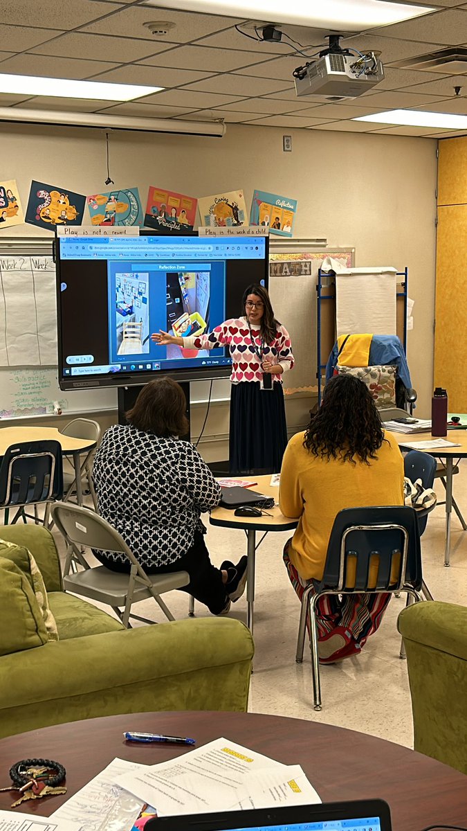 Thank you to our amazing IB Coordinator, Lucy Realyvasquez for an amazing CBPL today. She presented on purposeful Calming Corners. Let’s finish strong Kujawa!!! @kujawa_primary @larealyvasquez1 @Hughey1Kathy @CorneliaGreer9