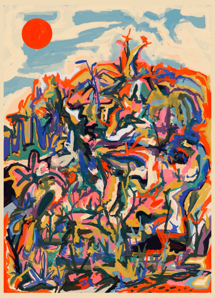 josenarciso's tweet image. Vibrant Node is now live on @exchgART 

for 1 SOL y can start this auction.

1/1 piece.
Digital Painting.
6042x8355px
600dpi
2024.