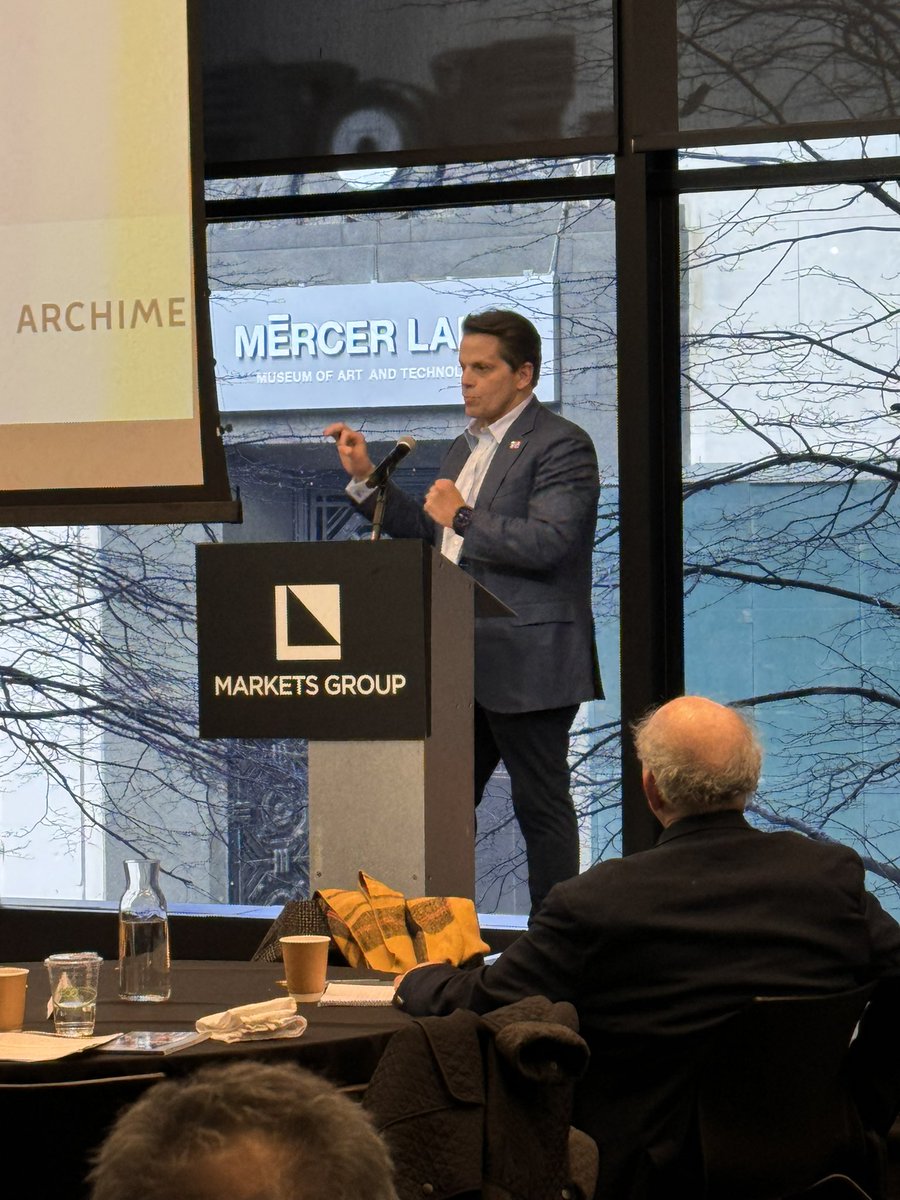 The dollar has lost 93% of its value over the last 53 years… inflation sneaks up on you, says @Scaramucci #MarketsGroupPW @MarketsGrp