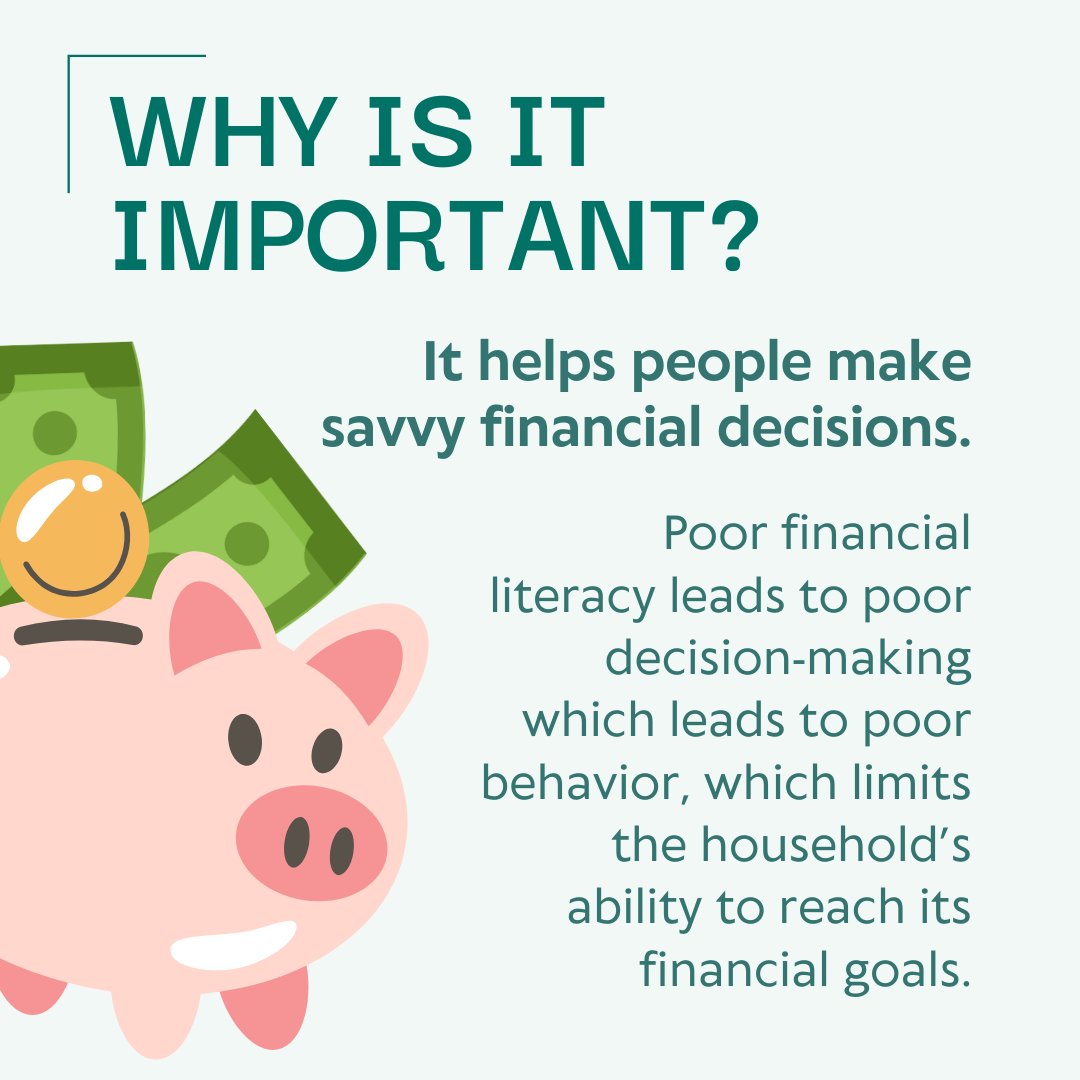 April is National Financial Literacy Month!  It is a time dedicated to empowering individuals with the knowledge & skills necessary for sound financial decision-making. Financial Literacy helps families thrive and improve poor financial habits! 

#LongBeachGEARUP #literacy