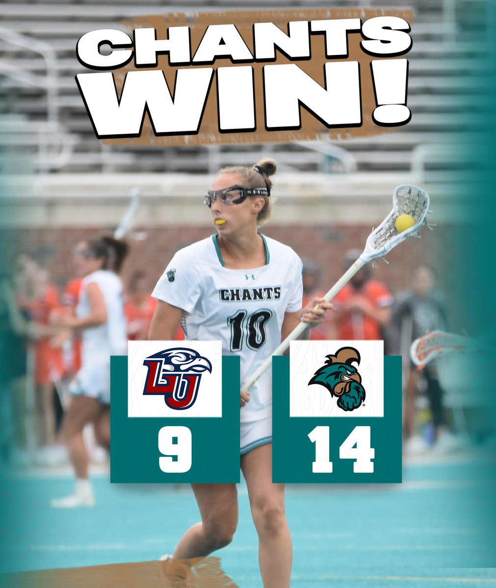 The Chants go top of the ASUN Conference standings with a 14-9 win on the road over Liberty!

#ChantsUp #TEALNATION
