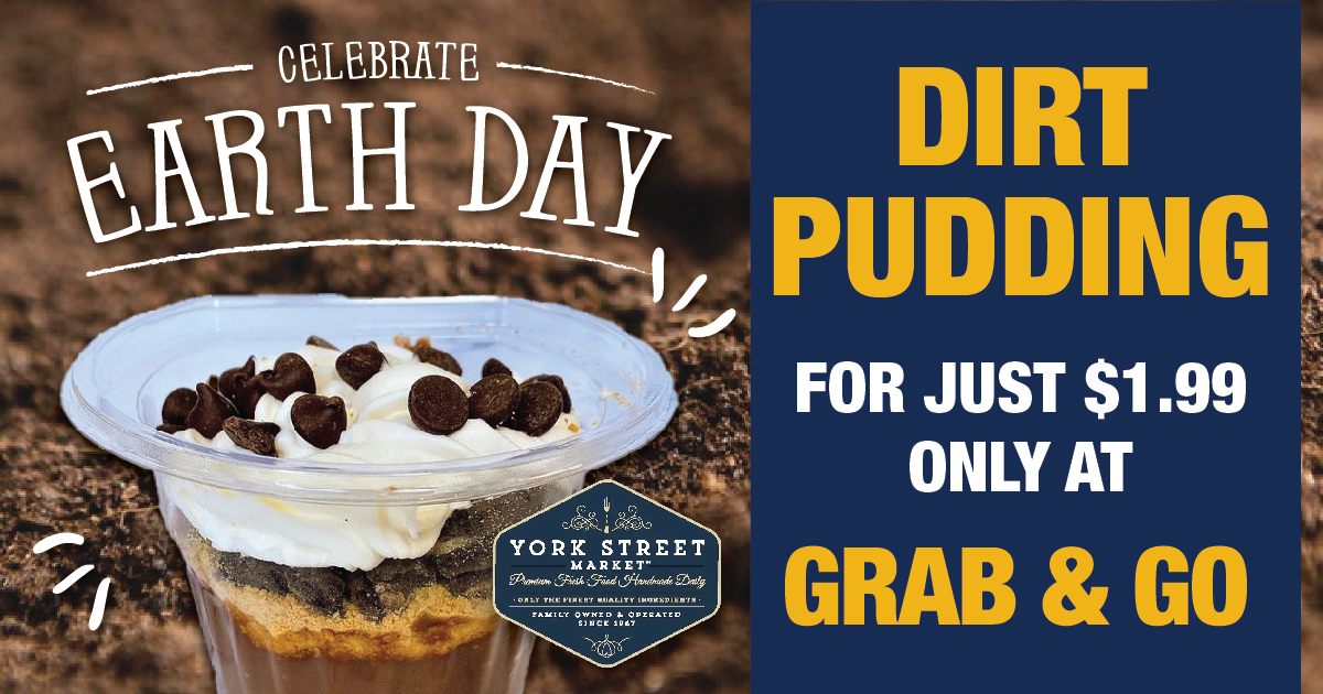 Everyone's favorite childhood dessert is available for just $1.99 at both Grab &amp; Go locations today! 🪱