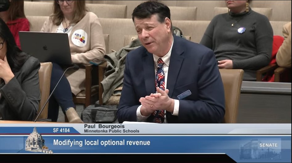 Great testimony today from @amsdmn districts including @ISD281's @jdventomn, Centennial Supt. @jholmberg1 and @TonkaSchools' Paul Bourgeois on the critical need for additional funding to help school districts implement the new programs and requirements adopted in the 2023 #mnleg.