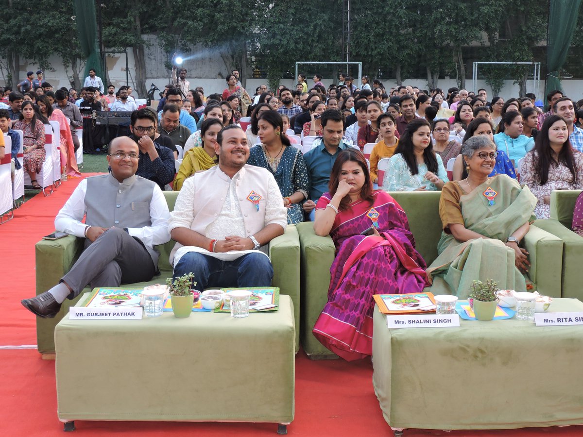 Our pre-primary students enchanted the audience with 'Castle Quest: Lost in Stories' during our recent Annual Day celebration! Transported to a magical castle, they embarked on a journey through captivating tales, uniting with fellow book lovers in a joyous 1/2