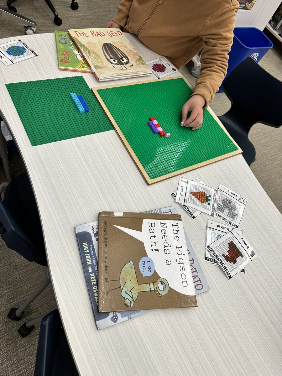 mskdelara's tweet photo. April is full of makerspace fun and books of course! #worthamreads https://t.co/9K8ESYHw7b