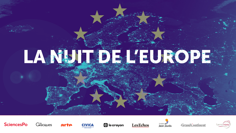 Ce soir, Sciences Po devient la capitale de l'Union européenne 🇪🇺
À deux mois d'élections cruciales, étudiants, experts, think tanks et personnalités du monde de l'entreprise, de la politique et de la culture venus de tout le continent se retrouvent pour la Nuit de l'Europe.