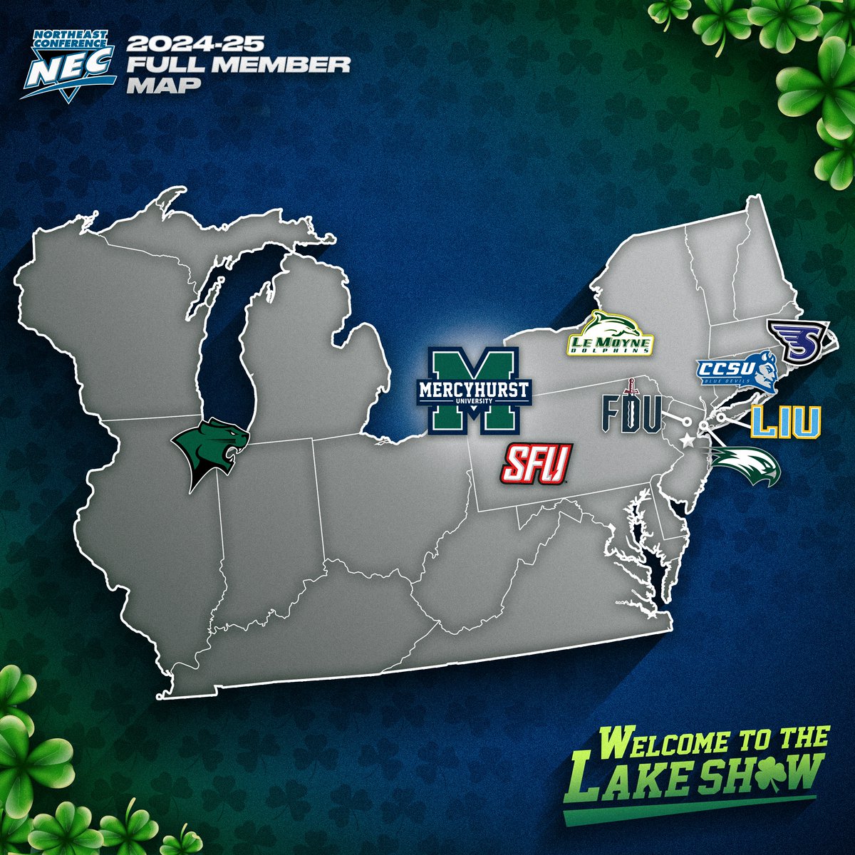 Northeast Conference (@necsports) on Twitter photo 📍𝙀𝙧𝙞𝙚, 𝙋𝙚𝙣𝙣𝙨𝙮𝙡𝙫𝙖𝙣𝙞𝙖
The newest pin on the Northeast Conference map comes with a lakeside view! 👀🌊
<a href="/MercyhurstU/">Mercyhurst University</a> x <a href="/HurstAthletics/">Mercyhurst Lakers</a> x #NECsports 📍𝙀𝙧𝙞𝙚, 𝙋𝙚𝙣𝙣𝙨𝙮𝙡𝙫𝙖𝙣𝙞𝙖
The newest pin on the Northeast Conference map comes with a lakeside view! 👀🌊
<a href="/MercyhurstU/">Mercyhurst University</a> x <a href="/HurstAthletics/">Mercyhurst Lakers</a> x #NECsports