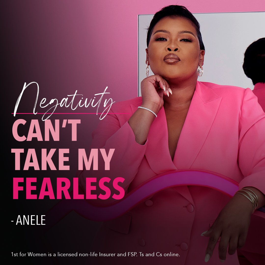 Let's talk about negativity and how we rise above it! 💪 Share how you stay positive in the face of naysayers. 👇 #Choose1stForWomen #ChooseFearless #QOTD @Anele