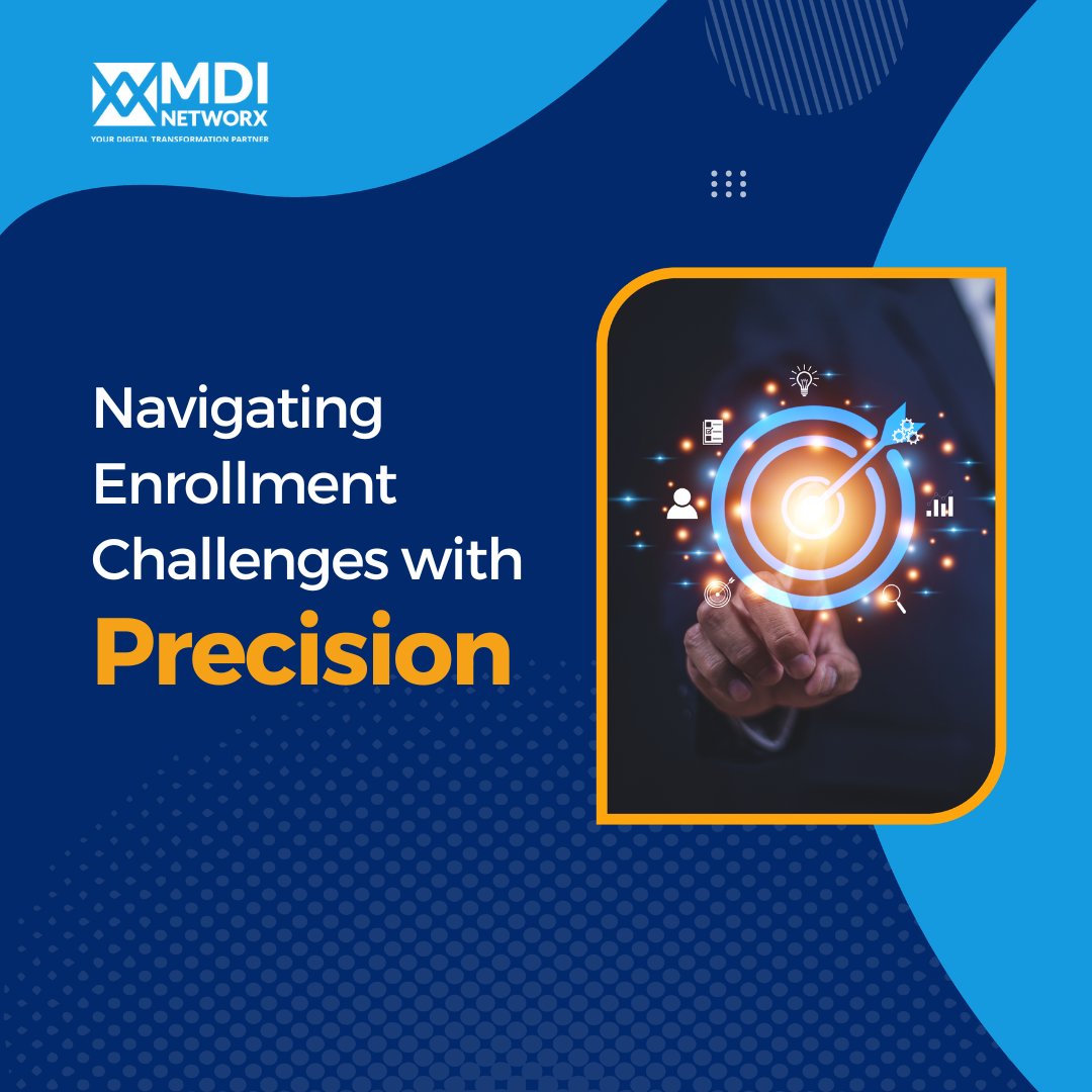 MDI_NetworX's tweet photo. Enrollment brings a host of challenges for healthcare organizations. 
Our comprehensive solutions offer strategies to overcome these challenges seamlessly, optimizing your enrollment processes for success. 
Dive into the blog here. https://t.co/5ZKtJxTQVV 
#EnrollmentChallenges https://t.co/oBBksCMOqV