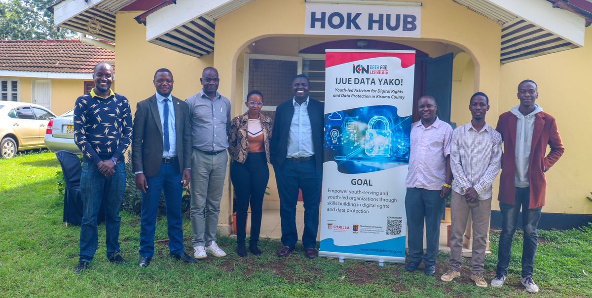 We hosted the inception meeting of the 'Ijue Data Yako' project, implemented by ICON Data and Learning Labs at our Hub. We are also glad to be selected amongst the 12 organizations benefitting from the project. #DigitalRights #DataProtection #YouthEmpowerment #Collaboration