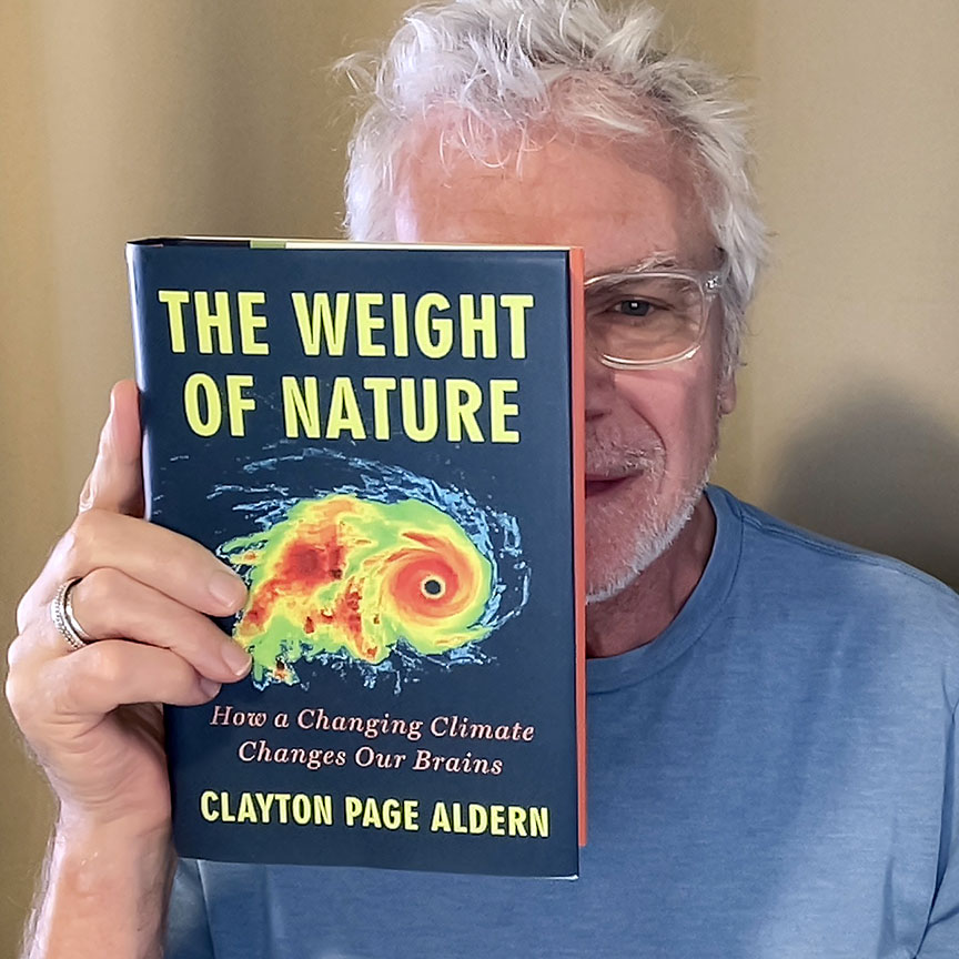 Mr. Mailman just delivered @compatibilism's The Weight Of Nature @DuttonBooks Looking forward to our upcoming conversation #ClimateChange #nonfiction #Weather