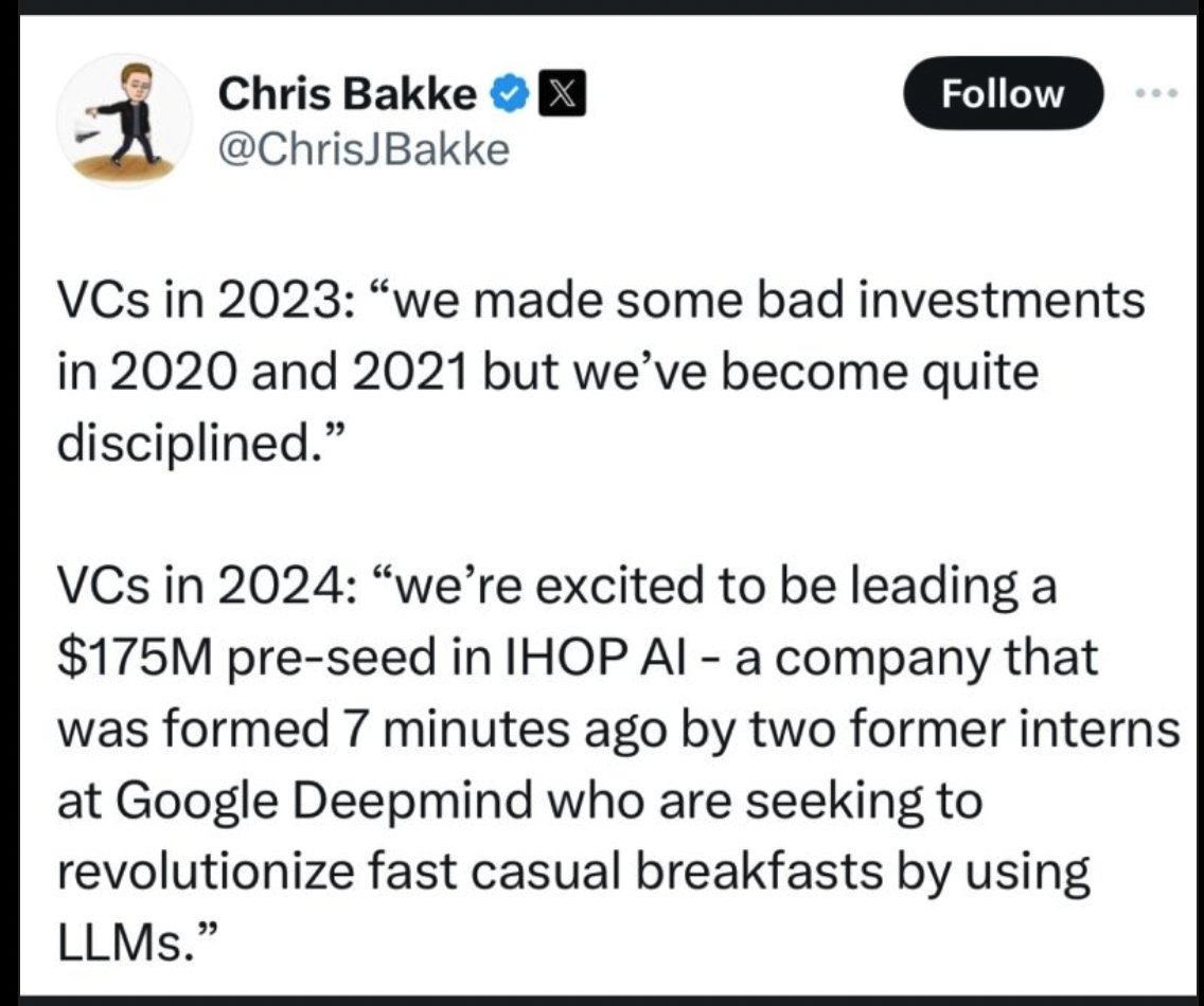 Much love to my VC friends but you gotta love this meme #ai #venturecapital  #funding #memes #hypecycle