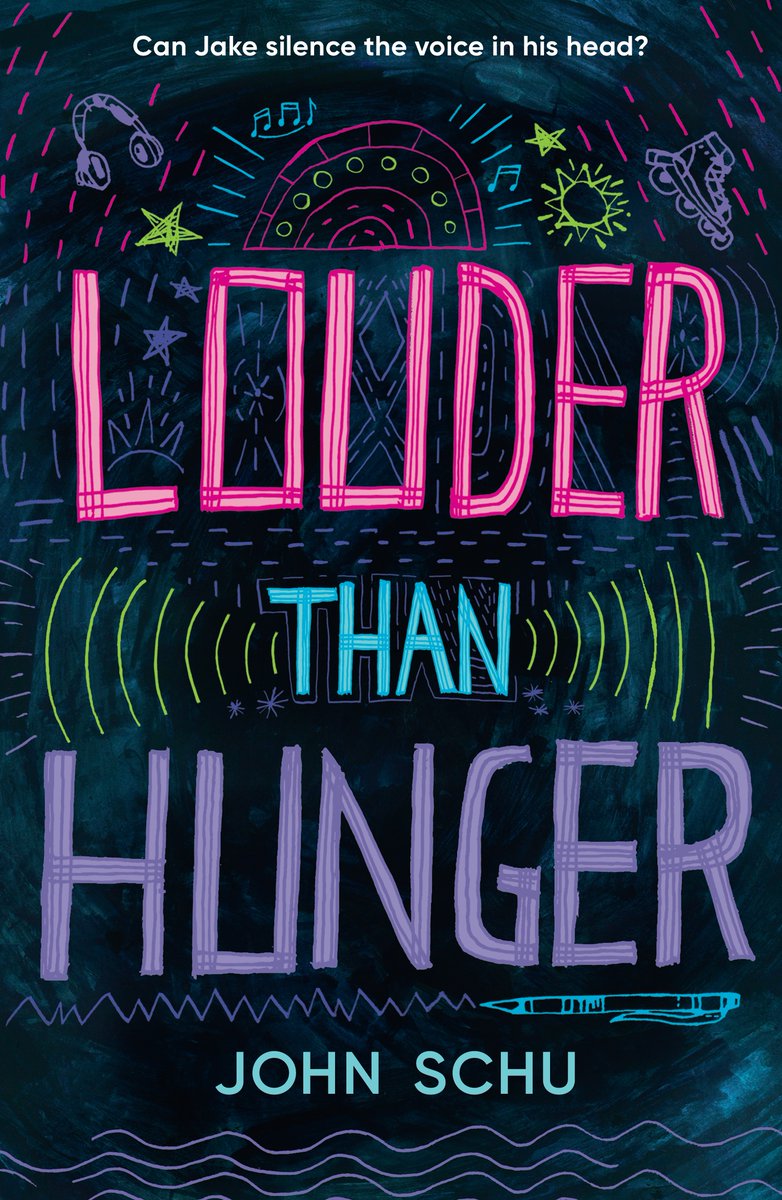 Happy UK Publication Day @MrSchuReads! Louder Than Hunger is unforgettable. This verse novel about a teenage boy struggling with an eating disorder is powerful, raw and beautifully written.