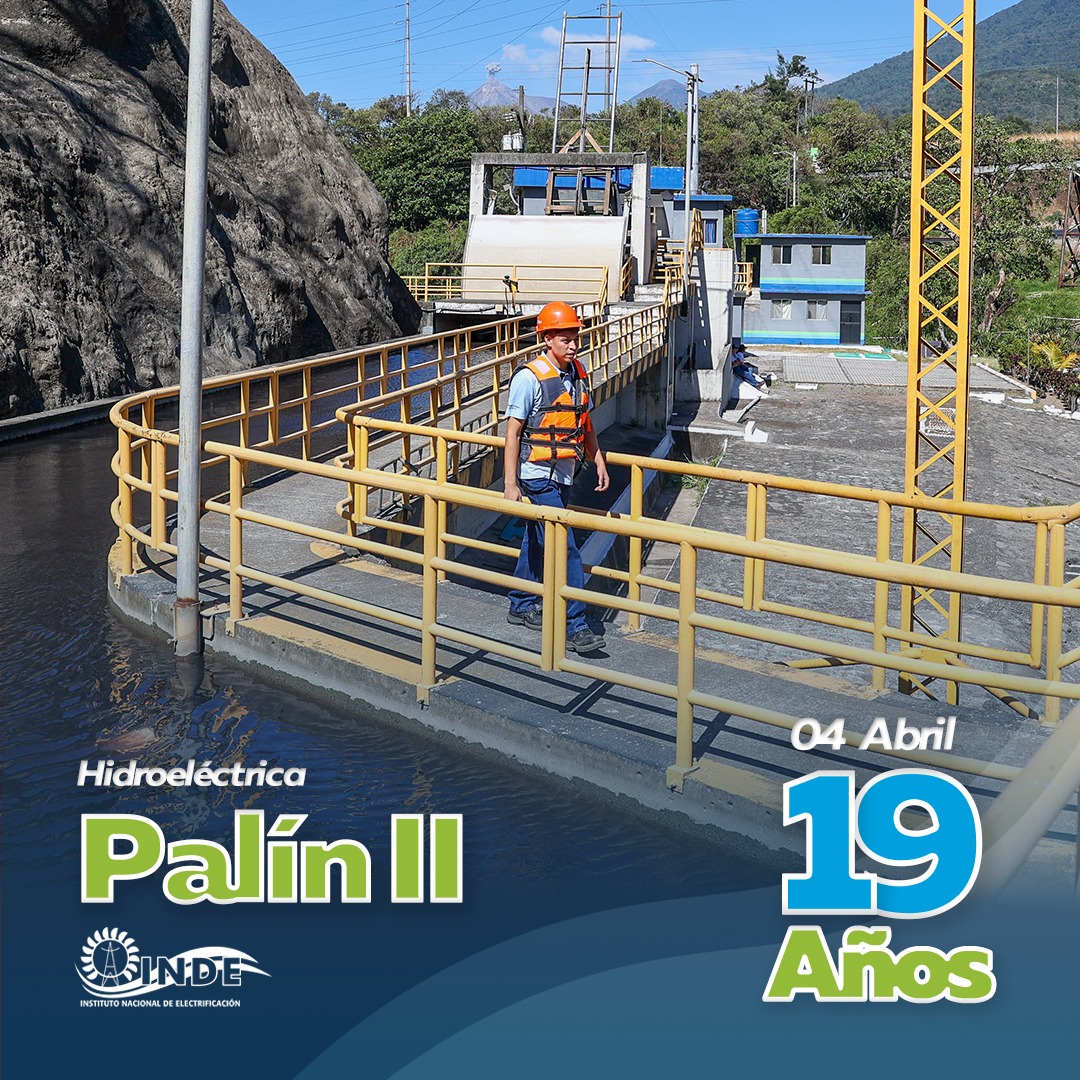 ¡19 años generando energía limpia! 🎉

La Hidroeléctrica #PalínII, comenzó a funcionar el 4 de abril de 2005. 💧⚡ #SomosBuenaEnergía