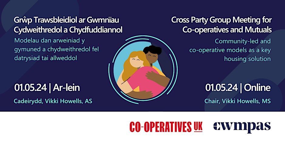 🤝 Exciting cross party meeting with chair @VikkiHowells AS 🤝 Discussing 'Community-led and co-operative models as a key housing solution' ✨ 1st May 12-1:30 buff.ly/43NGbSg ✨ 🏘️ #cooperatives #communityledhousing #housingcrisis @cwmpas @cooperativesuk