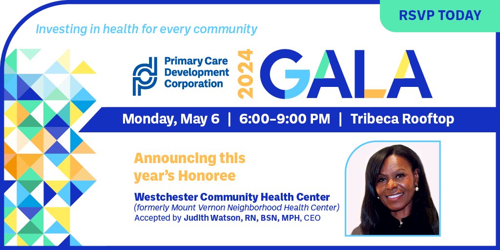 This year, we honor @wchchealth and Judith Watson, RN, BSN, MPH, Chief Executive Officer, for their steadfast commitment to providing healthcare to all, regardless of ability to pay or immigration status. Learn more about our 2024 Gala and register here: ow.ly/41c750R4cka