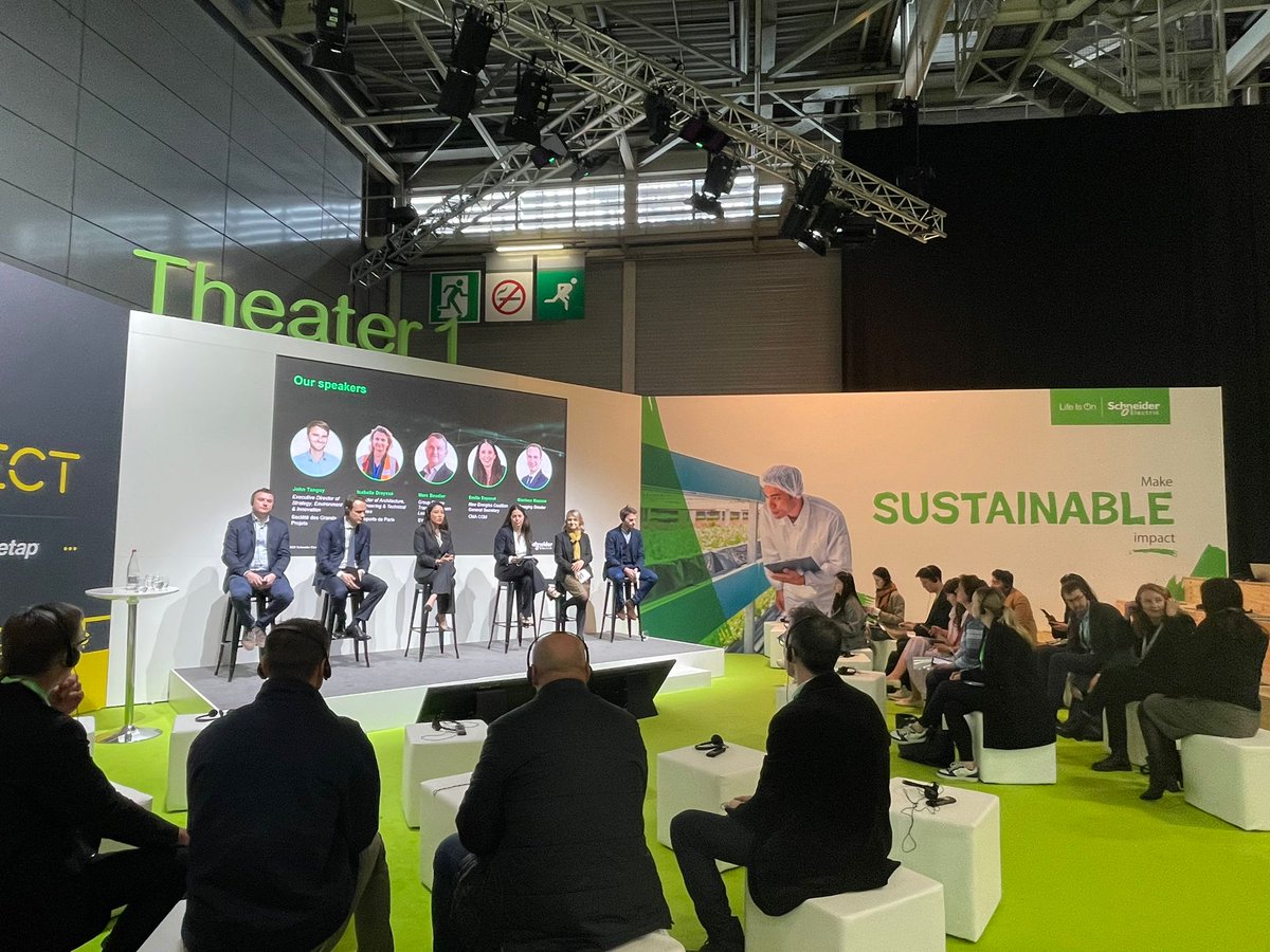 Cutting-edge solutions through electrical innovations ⚡

The New Energies Coalition was present at the Schneider Electric #InnovationSummit, held at Paris Expo Porte de Versailles on April 3-4, 2024, notably sharing insights on transport decarbonization 🚚

As an active member