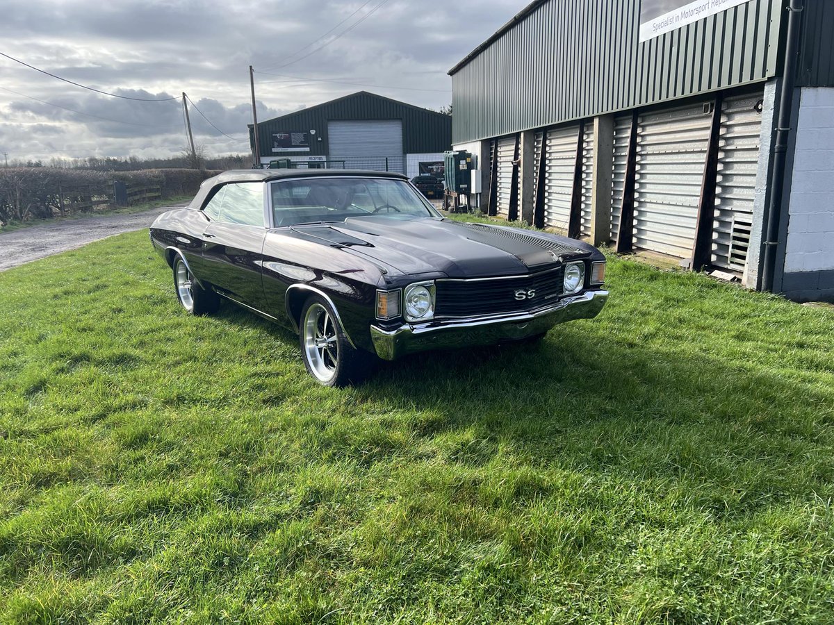 '72 chevelle in for a new convertible roof, new head gaskets, suspension and steering setup and rebuild, brakes and interior fitting, paint correction and wiring. Our team is constantly getting classics back on track, to the highest of standards. #chevelle #americanmuscle