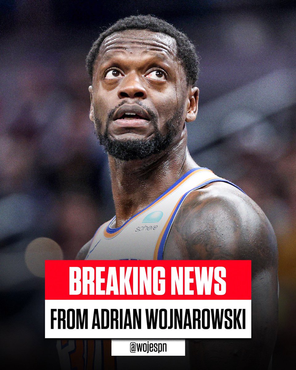 BREAKING: After two months of rehabilitation to attempt a return to the New York Knicks, All-NBA forward Julius Randle will undergo season-ending right shoulder surgery, sources tell ESPN.