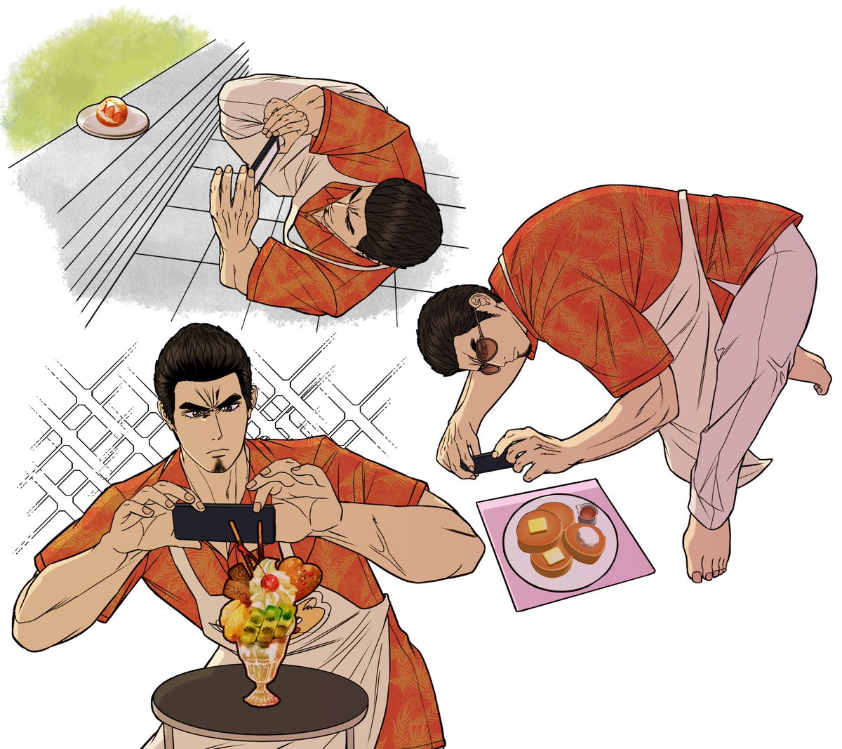 極主夫道パロ #龍が如く #Yakuza