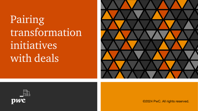 For business leaders seeking to accelerate transformation through M&amp;A, there are important considerations to keep in mind. Learn more – and see examples of transformation multipliers in deals. pwc.to/3PPabar