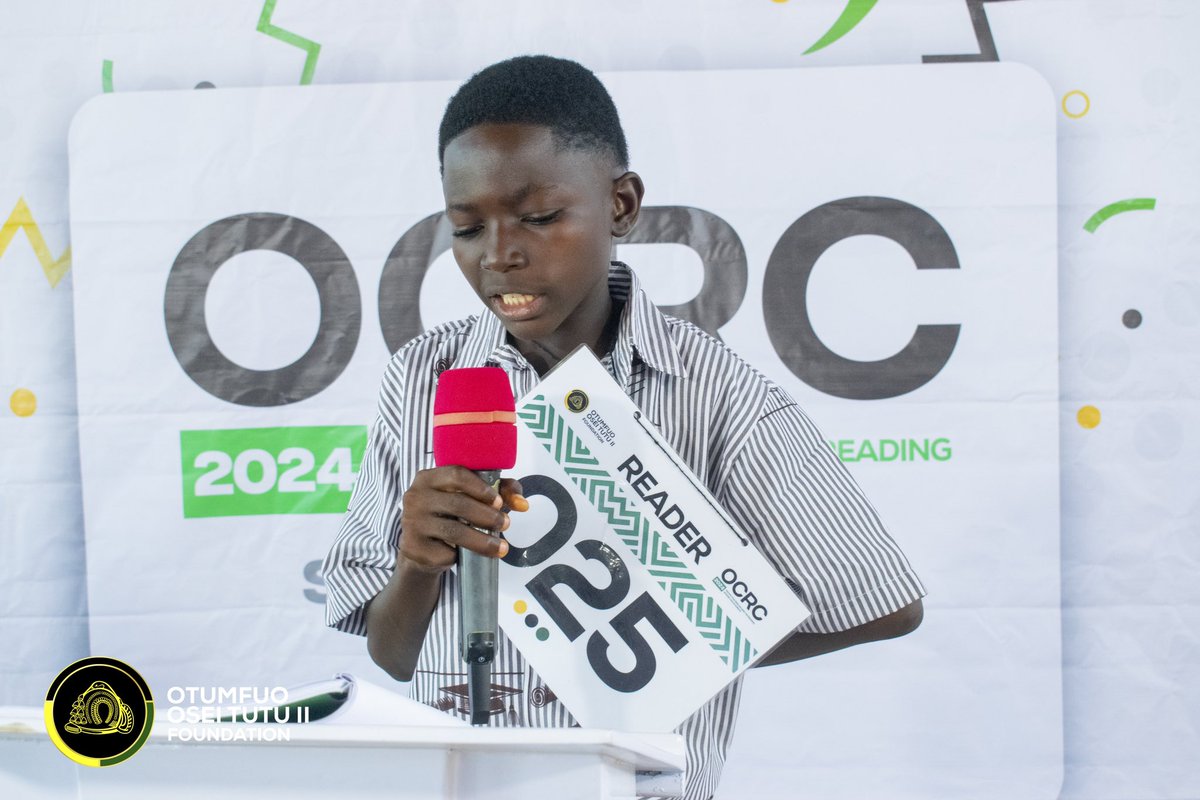 Otumfuofdn's tweet photo. Contestants mount the podium one by one to showcase their reading capabilities. No stone is being left unturned at this moment.

Ladies and Gentlemen, there's a competition here 💪

#OCRC2024 #Amansiecentral #Jacobu #OOTIIF https://t.co/cgwRuf79Pm