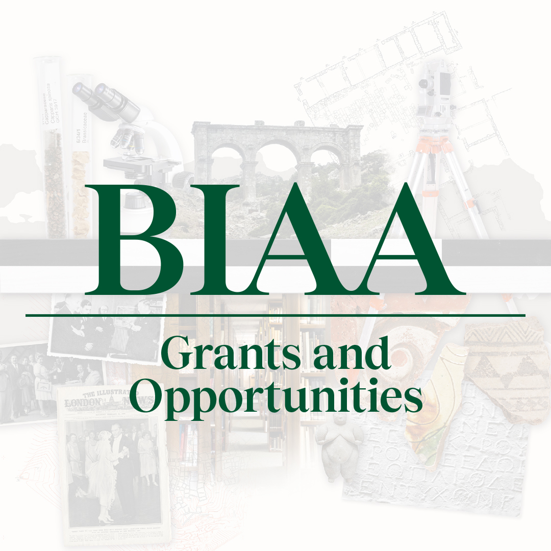 🚨📢 OPPORTUNITY: BIAA-University of Oxford Martin Harrison Memorial Fellowship A short-term Fellowship instituted by @UniofOxford of up to £1,200 to support a visit to the United Kingdom and Oxford for a period of research for up to 60 days Learn more: biaa.ac.uk/grants/biaa-un…