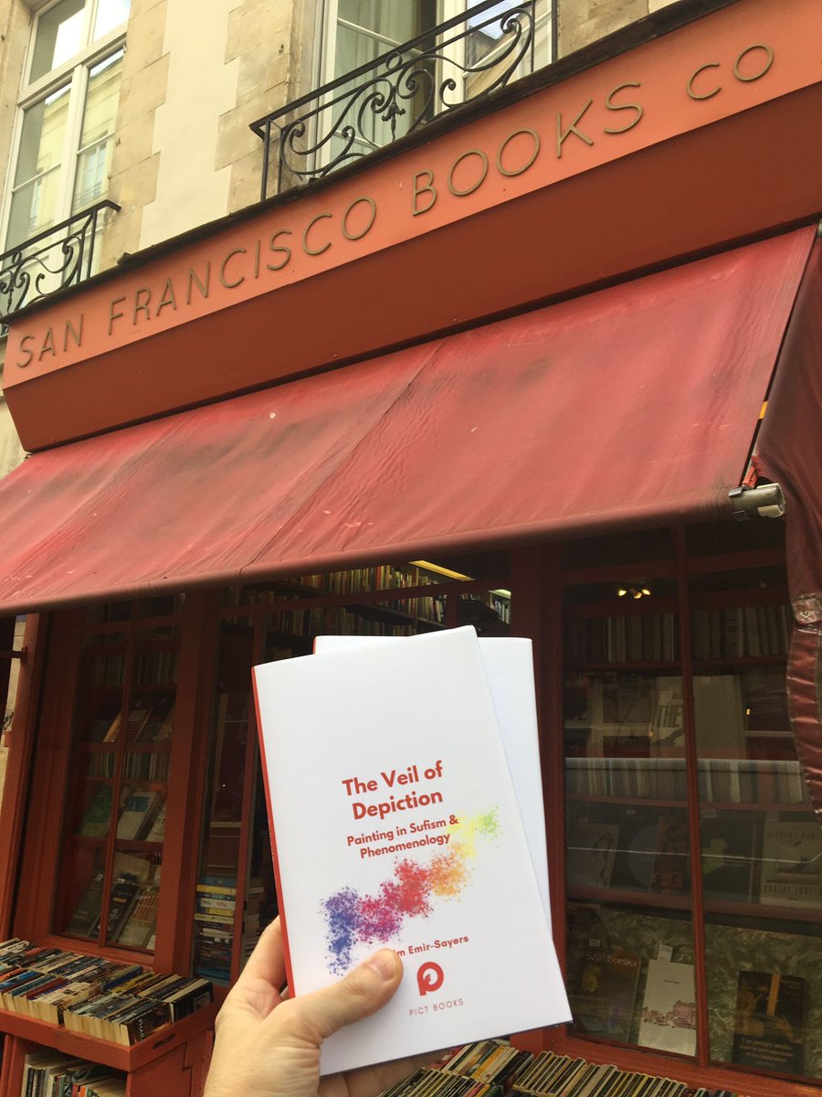 PICT Books available at the San Francisco Book Co. in the heart of Paris! 🎈 @SFBCParis Pick up your copy of “The Veil of Depiction” from this lovely Anglophone bookstore now!