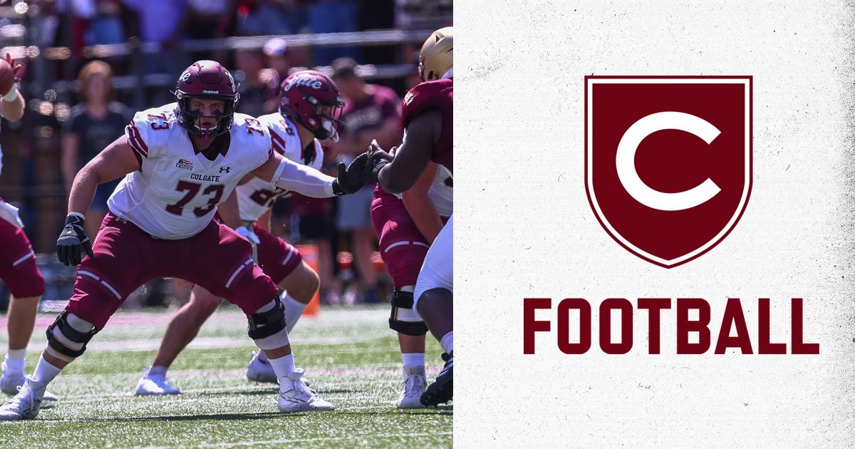 Just had a great conversation with @CoachBWalsh and I’m extremely excited to announce I’ve received an offer from Colgate!