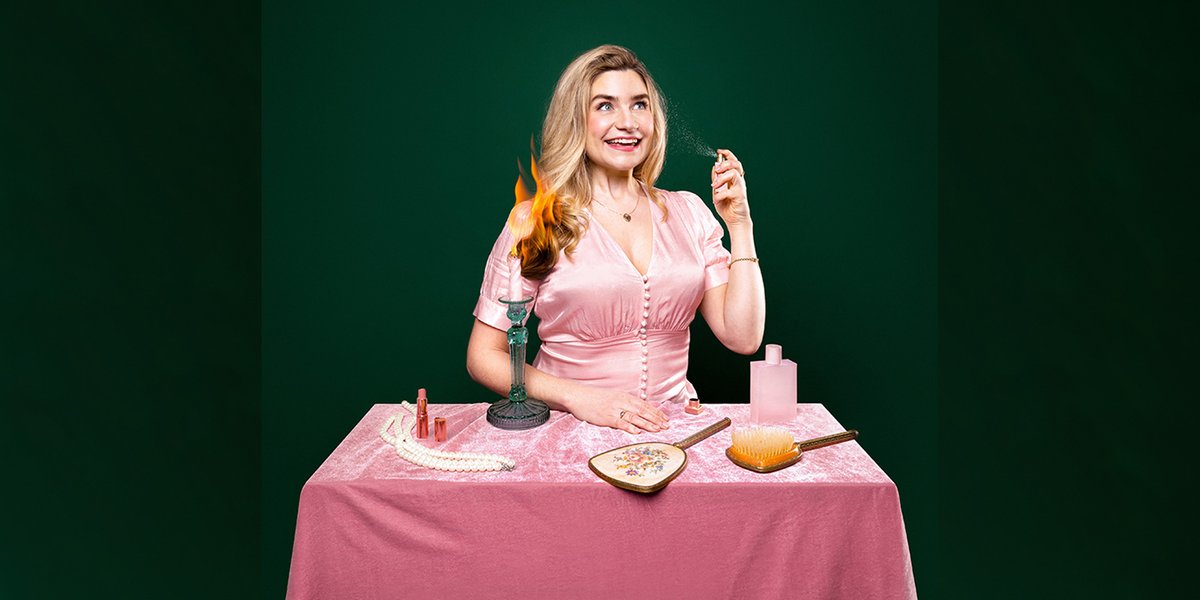 Just announced! @harrietkemsley , Wednesday 23rd October! Harriet’s fine! She’s only rebuilding her entire life and cannot work out which way the building-blocks go. Tickets are on sale 19th April, 10am!