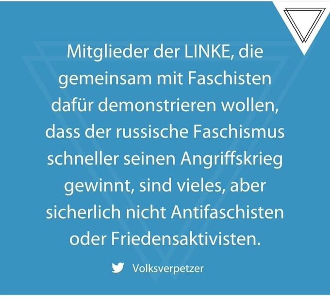 AMazzeppa's tweet photo. @lena4berger @MichaelBroecker @Amira_M_Ali #BSW #Wagenknecht
Heitere Runde?
Wie herzlos und gefühlskalt kann man sein,unter dem Deckmäntelchen einer unrealistischen #Diplomatie den Opfern von Putins Krieg u entsetzlicher Gewalt abzuverlangen,erlittenes Unrecht anzuerkennen und sich dem Kriegsverbrecher #Putinu zu beugen? https://t.co/NzVJjMk7IJ
