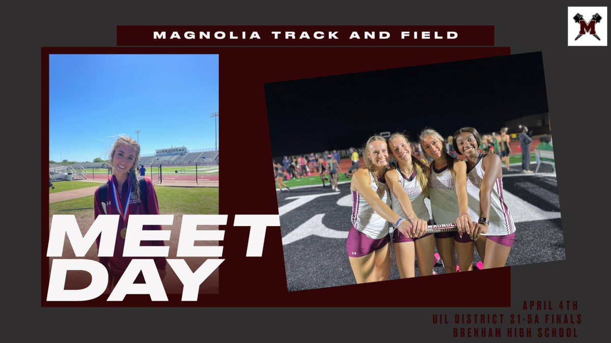 Day 2
UIL DISTRICT 21-5A FINALS
BRENHAM HIGH SCHOOL 
Live Results: milesplit.live/meets/592850