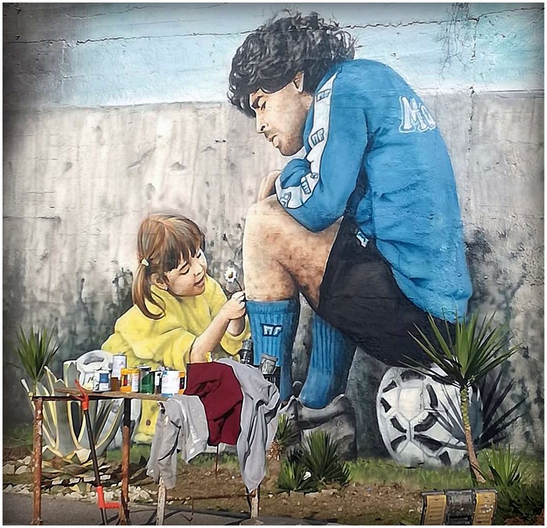 MURALES. El Arte es la expresión del Alma que desea ser escuchada. #grafitti #StreetArt #footballart #mural #footballculture #D10S #Maradona #pelusa #wallstreetart
