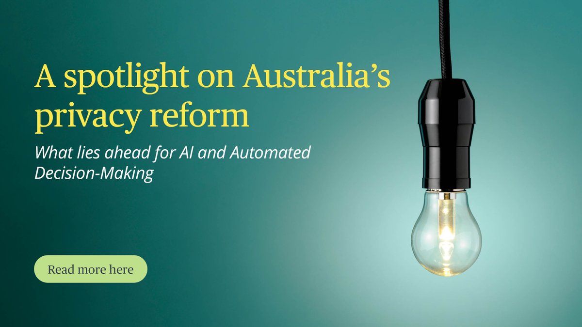 AI and automated decision making are becoming increasingly embedded in our daily lives. As these technologies evolve, the debate between regulation and innovation intensifies. Australia is at the forefront with numerous laws and reform proposals. twobirds.com/en/insights/20…