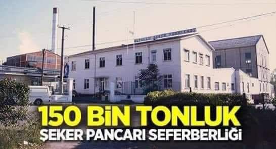 Türk çiftçisini  bitirmeye, Trakyalı çiftçilerinin ekilebilir topraklarını haczederek başlamışlardı. 
Türk Düştüğü Yerden  Hep Kalkar !
Haydi Trakyam
Alpullu Şeker Fabrikası'nın yeniden üretime başlayabilmesi için bölgede şeker pancarı seferberliği başlatıldı.
Pazartesi gününe