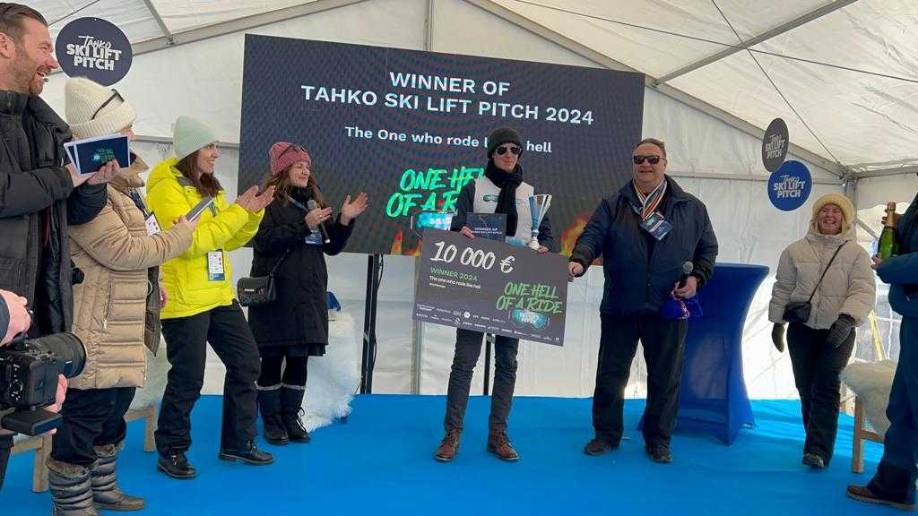 PrecisionPhage took part in the Tahko Ski Lift Pitch - an energising 2-day pitching event with an outstanding startup line-up - organised by Kuopio Region Chamber of Commerce.

We are pleased to announce that our CEO Matti Jalasvuori rode through he*l and won the contest! 🚀