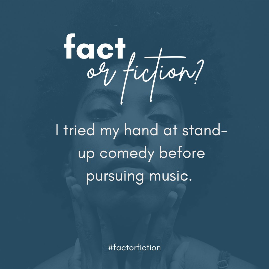 Anitra Jay (@anitra_jay) on Twitter photo I tried my hand at stand-up comedy before pursuing music. #factorfiction I tried my hand at stand-up comedy before pursuing music. #factorfiction